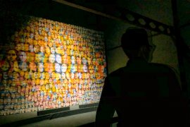 Artjog 2020 simulasi kunjungan pameran sesuai protokol kesehatan