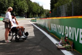 Mengenang satu tahun kematian Anthoine  Hubert di GP Belgia