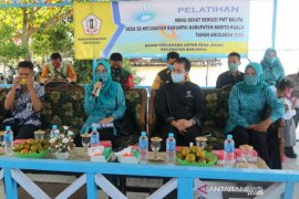 PKK dan kader Posyandu ikuti pelatihan menu sehat balita