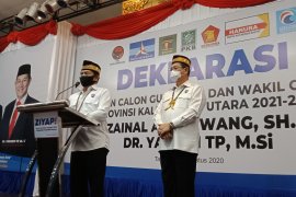 Delapan partai dukung pasangan ZIYAP pada Pilgub Kaltara