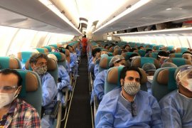 281 WNI yang tertahan di India akhirnya pulang ke Indonesia