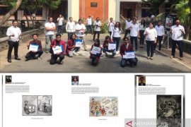 ISI Denpasar buat  kartun "Tumpah Rasa COVID-19" untuk tebarkan semangat