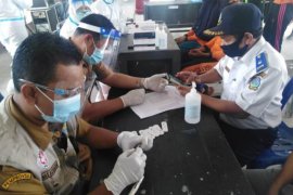 Ratusan personel yang terlibat pelaksanaan MTQ di rapit test