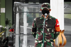 Dandim 1314 Gorontalo Utara lepas 100 prajurit pra babinsa ke koramil