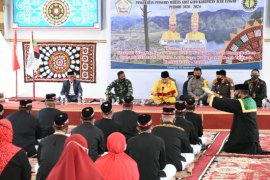 Bupati Shabela kukuhkan Pengurus Majelis Adat Gayo periode 2020-2024