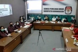 KPU Karangasem terima pendaftaran dua pasangan bakal cabup dan cawabup