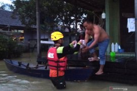Flood in Tanah Bumbu gradually subsides