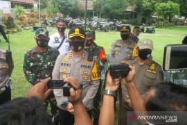 Kapolres Labuhanbatu pantau keamanan pendaftaran bacalon bupati Labura