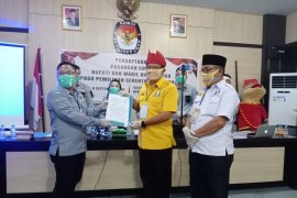 Pasangan Darmin-Amjad  mendaftar di KPU penuhi syarat