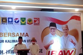 Pasangan IRAW target raih suaranya 60 persen pada pilgub Kaltara