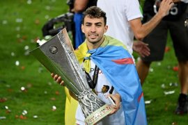 Pemain Sevilla Munir El Haddadi positif terinfeksi virus corona