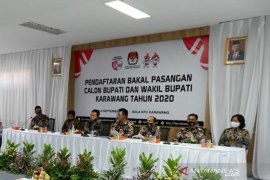 Pemeriksaan kesehatan calon peserta pilkada Karawang di RSPAD