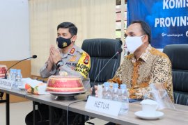 Kapolda dan Ketua KPU Sulsel bahas pengamanan Pilkada di 12 daerah