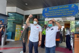 Bacawali-Bacawawali Surabaya Eri-Armuji sebut hasil swab test negatif