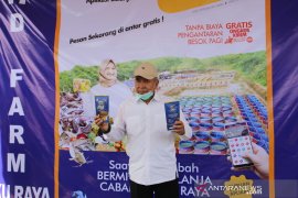 Bupati OKU resmikan pasar  online Lubuk Batang