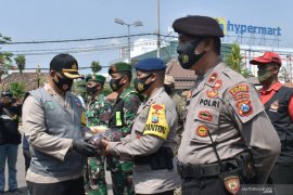 Kampanye Penggunaan Masker di Madiun
