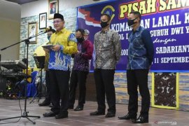 Bupati hadiri pisah sambut Komandan Lanal Kotabaru