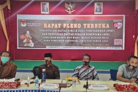 Daftar pemilih sementara Pilkada di Kapuas Hulu 181.188 jiwa