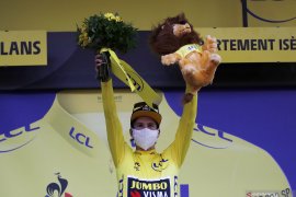 Berikut klasemen sementara Tour de France setelah etape ke-16