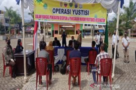 Ratusan orang terjaring tim gabungan protokol kesehatan di Tapsel