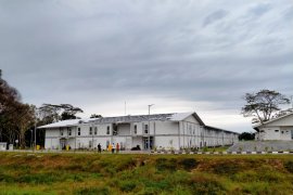 Rumah Sakit Galang rusak