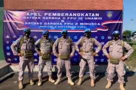 Lima personel Polda Malut masuk Satgas Garuda ke Afrika