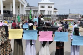 Sejumlah Ormas tuntut bupati copot Kepala DPMG Aceh Timur