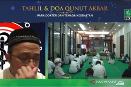 Air mata Ketua IDI  "pecah" saat tahlil digelar DPP PKB