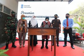 Peresmian Labkesda Bukti Surabaya Serius Tangani COVID-19