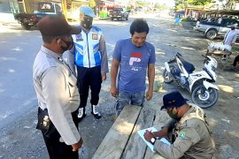 Tanpa masker, puluhan warga terjaring Perbup Bulungan Aman COVID-19