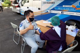Pegawai Jasa Raharja Bali diuji cepat COVID-19