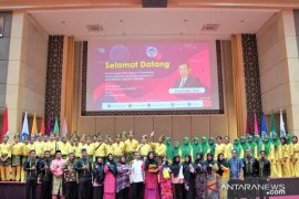 UNP sambut kedatangan siswa SMA 4 Pekanbaru yang melakukan studi