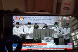 Nomor urut paslon Pilkada Batam ditetapkan