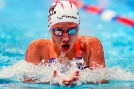 Perenang Elysha Chloe Pribadi pecahkan tiga rekornas saat pandemi COVID-19