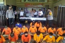 Polresta Jambi ungkap 22 kasus curanmor dan pencurian
