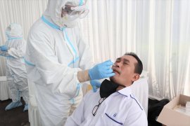 PT Virama Karya lakukan swab test pegawai antisipasi penyebaran COVID-19