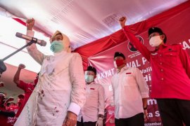 Risma dijadwalkan jadi jurkam Cawali-Cawawali Surabaya Eri-Armudji