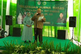 Kepala Balai TN Way Kambas Subakir purna tugas