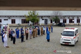 Shalat Jenazah Dokter Spesialis Paru Positif COVID-19