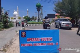 Kabupaten Kayong Utara gelar operasi yustisi tegakkan protokol kesehatan