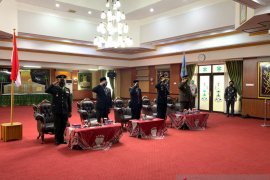 Bupati ikuti upacara virtual Hari Kesaktian Pancasila