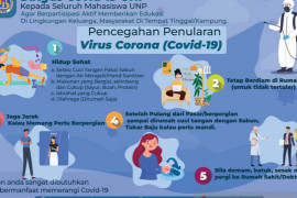 Satgas COVID-19 UNP ajak mahasiswa edukasi pencegahan COVID-19