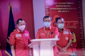 Menkum HAM igatkan bawahannya tingkatkan kualitas pelayanan publik