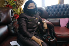 Ketua DPRD Kotim Rinie tanggapi pelaksanaan TMMD di Pulau Hanaut