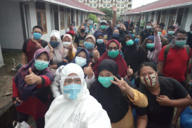 59 pasien COVID-19 yang diisolasi di Perumahan Nelayan Pasie Nan Tigo sembuh