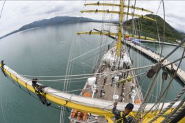 KRI Bima Suci tiba di Lampung