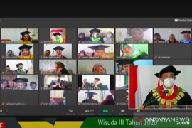 1.701 lulusan Unand ikuti wisuda secara virtual