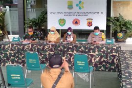Gugus Tugas Karawang: Kasus positif COVID-19 didominasi usia milenial