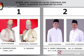 Tim relawan Cagub dan Cawagub siap "Birinmu" siap menangkan jagoannya.