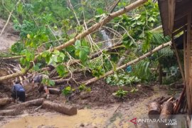 BPBD Cianjur berkoordinasi buka akses jalan longsor